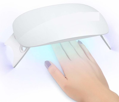 StayWay Mini UV LED Nail Lamp, Portable Gel Light Mouse Shape Pocket Size Nail Dryer Nail Polish Dryer(UV Power 6 mW)