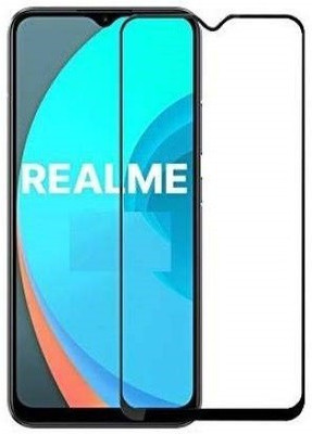 GDBUY Edge To Edge Tempered Glass for Realme C12(Pack of 1)