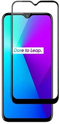 GDBUY Edge To Edge Tempered Glass for Realme C12(Pack of 1)