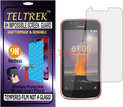 TELTREK Tempered Glass Guard for NOKIA TA-1066 (NOKIA 1) (Flexible, Unbreakable)(Pack of 1)