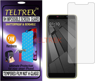 TELTREK Tempered Glass Guard for MOBIISTAR C2 (Flexible, Unbreakable)(Pack of 1)