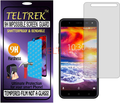 TELTREK Tempered Glass Guard for KARBONN TITANIUM JUMBO 2 (Flexible, Unbreakable)(Pack of 1)