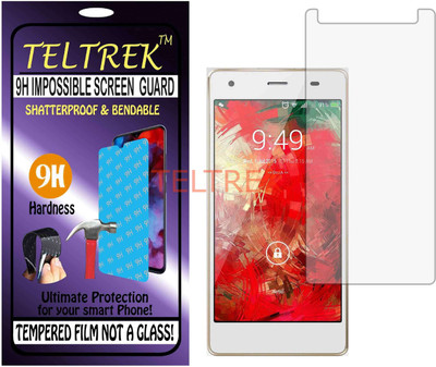 TELTREK Tempered Glass Guard for INTEX AQUA ACE (Flexible, Unbreakable)(Pack of 1)