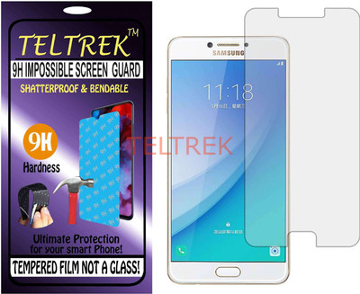TELTREK Tempered Glass Guard for SAMSUNG SAMSUNG GALAXY C7 PRO (Flexible, Unbreakable)(Pack of 1)