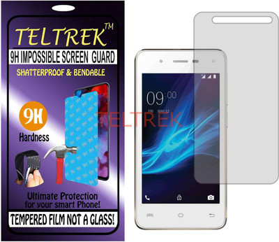 TELTREK Tempered Glass Guard for LAVA A44 (Flexible, Unbreakable)(Pack of 1)