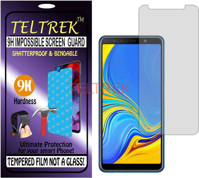 TELTREK Tempered Glass Guard for SAMSUNG GALAXY A7 2018 EDITION (Flexible, Unbreakable)(Pack of 1)