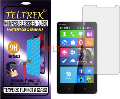 TELTREK Tempered Glass Guard for NOKIA X2 DUAL SIM (Flexible, Unbreakable)(Pack of 1)