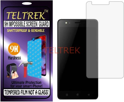 TELTREK Tempered Glass Guard for INTEX SELFIE (Flexible, Unbreakable)(Pack of 1)