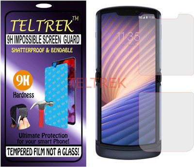 TELTREK Tempered Glass Guard for MOTOROLA RAZR 5G (Flexible, Unbreakable)(Pack of 1)