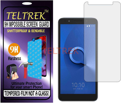 TELTREK Tempered Glass Guard for ALCATEL 1X (Flexible, Unbreakable)(Pack of 1)