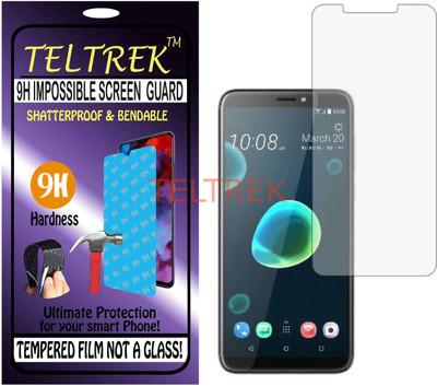 TELTREK Tempered Glass Guard for HTC DESIRE 12 PLUS (Flexible, Unbreakable)(Pack of 1)