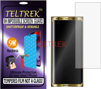 TELTREK Tempered Glass Guard for SAMSUNG S8 EDGE (Flexible, Unbreakable)(Pack of 1)