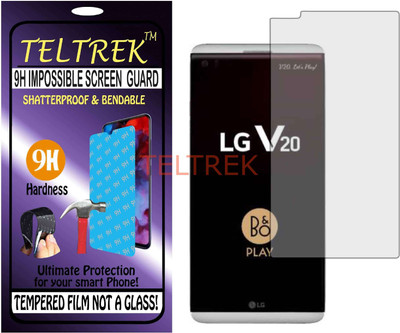 TELTREK Tempered Glass Guard for LG H990DS (V20) (Flexible, Unbreakable)(Pack of 1)