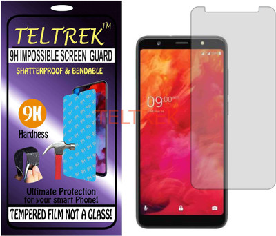 TELTREK Tempered Glass Guard for LAVA Z81 (Flexible, Unbreakable)(Pack of 1)
