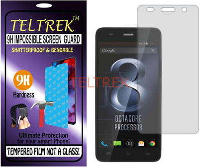 TELTREK Tempered Glass Guard for LAVA IRIS X8 (Flexible, Unbreakable)(Pack of 1)