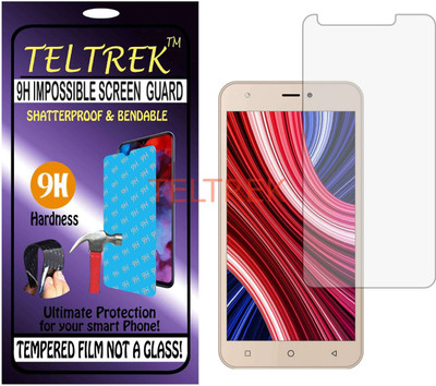 TELTREK Tempered Glass Guard for INTEX CLOUD Q11 4G (Flexible, Unbreakable)(Pack of 1)