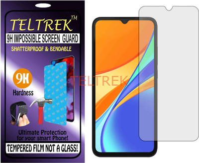 TELTREK Tempered Glass Guard for XIAOMI REDMI 9C (Flexible, Unbreakable)(Pack of 1)