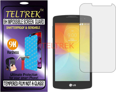 TELTREK Tempered Glass Guard for LG F60 D392 (Flexible, Unbreakable)(Pack of 1)