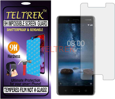 TELTREK Tempered Glass Guard for NOKIA TA-1012 (NOKIA 8) (Flexible, Unbreakable)(Pack of 1)