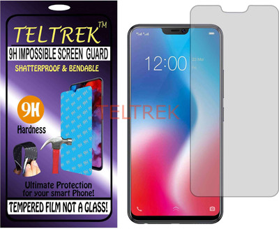 TELTREK Tempered Glass Guard for VIVO V9 6GB (Flexible, Unbreakable)(Pack of 1)