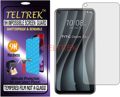 TELTREK Tempered Glass Guard for HTC DESIRE 20 PRO (Flexible, Unbreakable)(Pack of 1)