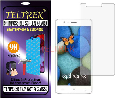 TELTREK Tempered Glass Guard for LEPHONE W7 (Flexible, Unbreakable)(Pack of 1)