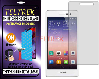 TELTREK Tempered Glass Guard for HUAWEI ASCEND P7 DUAL SIM (Flexible, Unbreakable)(Pack of 1)