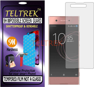 TELTREK Tempered Glass Guard for SONY XPERIA XA1 DUAL (Flexible, Unbreakable)(Pack of 1)