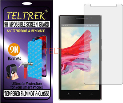 TELTREK Tempered Glass Guard for RELIANCE JIO LYF WIND 4 (Flexible, Unbreakable)(Pack of 1)