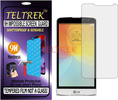 TELTREK Tempered Glass Guard for LG L BELLO DUAL D335 (Flexible, Unbreakable)(Pack of 1)