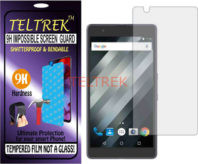 TELTREK Tempered Glass Guard for MICROMAX YU YUREKA NOTE (Flexible, Unbreakable)(Pack of 1)