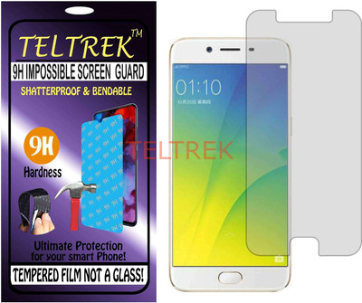 TELTREK Tempered Glass Guard for OPPO R9S (Flexible, Unbreakable)(Pack of 1)