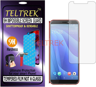 TELTREK Tempered Glass Guard for HTC DESIRE 12S (Flexible, Unbreakable)(Pack of 1)