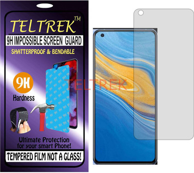TELTREK Tempered Glass Guard for VIVO X50 V2001A (Flexible, Unbreakable)(Pack of 1)