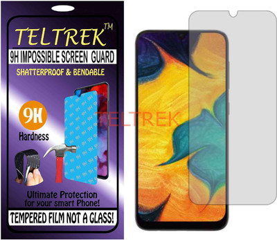 TELTREK Tempered Glass Guard for SAMSUNG GALAXY A30 (Flexible, Unbreakable)(Pack of 1)