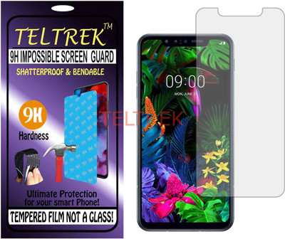 TELTREK Tempered Glass Guard for LG G8S THINQ (Flexible, Unbreakable)(Pack of 1)