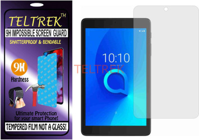 TELTREK Tempered Glass Guard for ALCATEL PIXI 3 (10) (Flexible, Unbreakable)(Pack of 1)