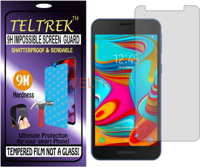 TELTREK Tempered Glass Guard for SAMSUNG GALAXY A2 CORE (Flexible, Unbreakable)(Pack of 1)