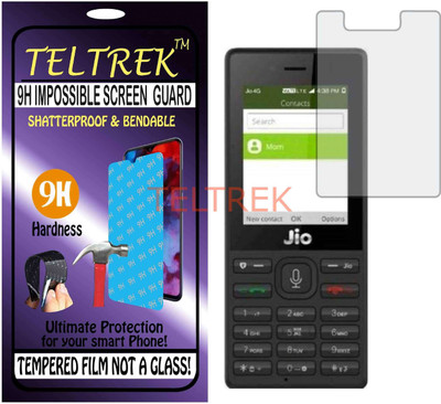 TELTREK Tempered Glass Guard for JIO 120B (Flexible, Unbreakable)(Pack of 1)