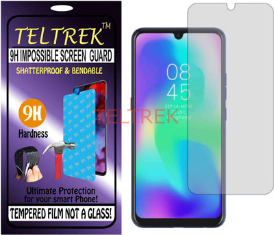TELTREK Tempered Glass Guard for TECNO SPARK POWER (LB8A) (Flexible, Unbreakable)(Pack of 1)