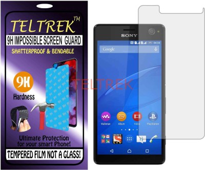 TELTREK Tempered Glass Guard for SONY XPERIA C4 DUAL (Flexible, Unbreakable)(Pack of 1)