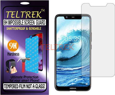 TELTREK Tempered Glass Guard for NOKIA 7.1 PLUS (Flexible, Unbreakable)(Pack of 1)
