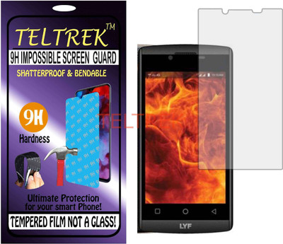 TELTREK Tempered Glass Guard for RELIANCE JIO LYF FLAME 7 (Flexible, Unbreakable)(Pack of 1)