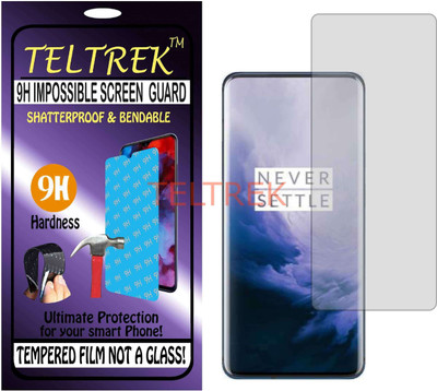 TELTREK Tempered Glass Guard for ONE PLUS 7 PRO (Flexible, Unbreakable)(Pack of 1)