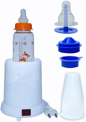 indrafit Baby n Baby 4 in 1 Instant Food and Bottle Milk Warmer and Baby Steam Inhaler - 1 Slots (White, Blue) - 1 Slots  (White)