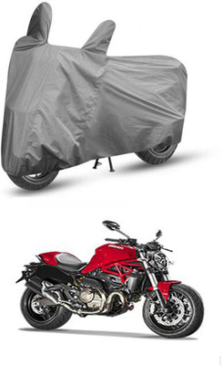 AutoGalaxy Two Wheeler Cover for Ducati(Monster 821, Grey)