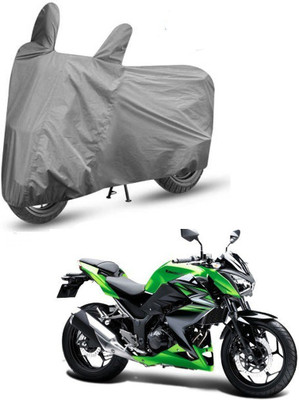 HYBRIDS COLLECTION Two Wheeler Cover for Kawasaki(Z250, Grey)