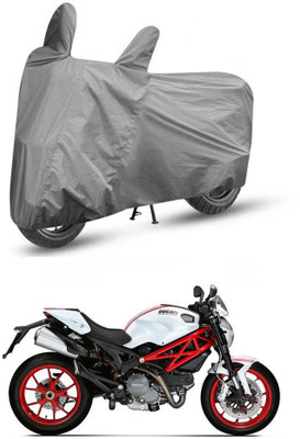 AUTOCAD Waterproof Two Wheeler Cover for Ducati(Monster 796 S2R, Grey)