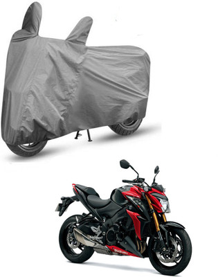 AutoGalaxy Two Wheeler Cover for Suzuki(GSX S1000, Grey)