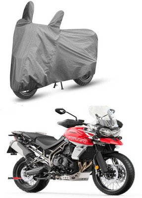AutoGalaxy Two Wheeler Cover for Triumph(Tiger 800 XCA, Grey)
